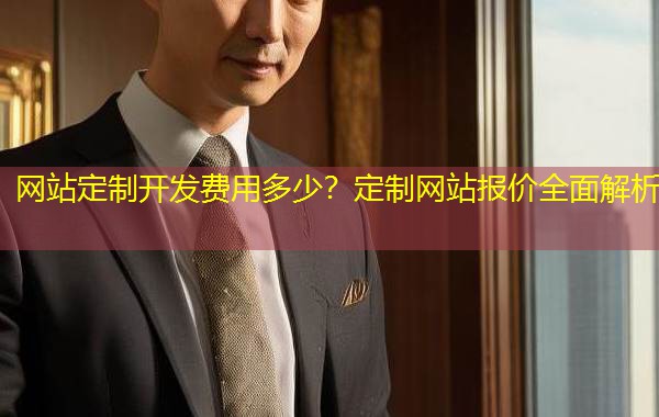 网站定制开发费用多少？定制网站报价全面解析