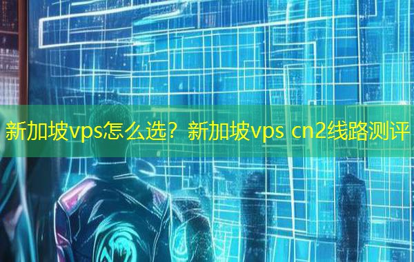 新加坡vps怎么选？新加坡vps cn2线路测评