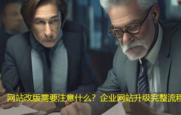 网站改版需要注意什么？企业网站升级完整流程
