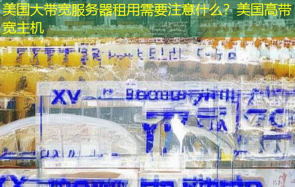 美国大带宽服务器租用需要注意什么?美国高带宽主机 美国大带宽服务器租用需要注意什么?美国高带宽主机