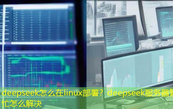 deepseek怎么在linux部署？deepseek服务器繁忙怎么解决