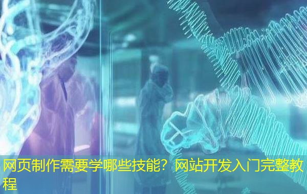 网页制作需要学哪些技能？网站开发入门完整教程