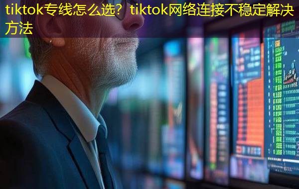 tiktok专线怎么选？tiktok网络连接不稳定解决方法