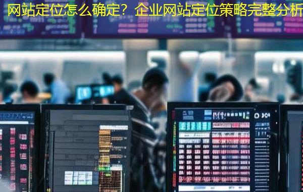 网站定位怎么确定？企业网站定位策略完整分析